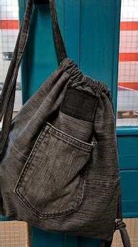 #Upcycling #DenimDIY #FashionDIY #GymBag #ShoeBag #Recycled #Handmade #FashionItem #MaryKim