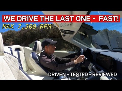 2026 Lexus LC500 - We drive the last one - FAST!