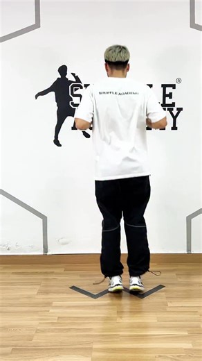 Heel & Toe Stomp Variation Tutorial 👟 Save & Try! If you want to learn how to Shuffle Dance try our beginner course link in bio 🔗 #shuffle #shuffledance #cuttingshapes #dance | Shuffle Academy