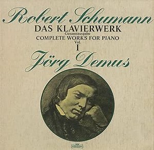 Schumann:Complete piano works Vol.1/INTERCORD:INT 185950(8LPs) DE STEREO Original
