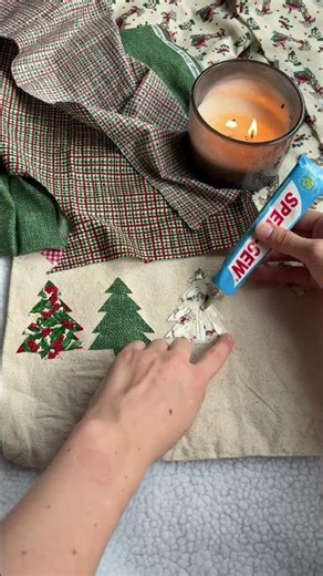 Christmas Tree Patchwork DIY 🎄❄️