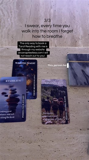 arcanapriestesstarot (@arcanapriestesstarot)’s video of tarot readings