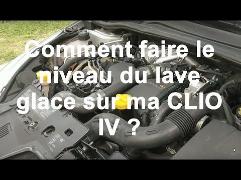 Tuto | Comment faire le niveau lave glace de ma CLIO 4 ?
