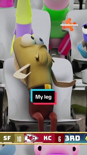 MY LEG #SBLVIII #SuperBowl #NFL