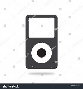 Ipod Apple Music Player Vector Icon Stock Vector (Royalty Free) 1044225022 | Shutterstock