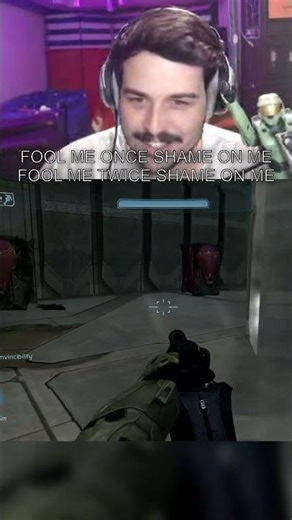 Fool me thrice #halo