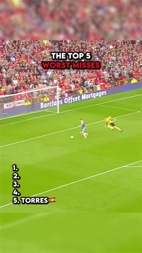 The top 5 worst misses #football #miss #fyp