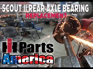 Replacing Scout II Dana 44 Rear Axle Outer Bearings