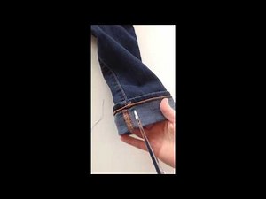 Video Tutorial: Hem Jeans Fast and Easy