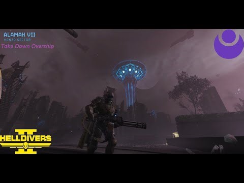 Helldivers 2 - Bullet Hose | Alamak VII | Take Down Overship