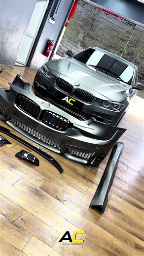 Install M3 AN 1:1 Full Bumper for BMW F30