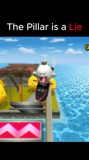 Never trust the game devs #secret #exploit #mariokart #funny