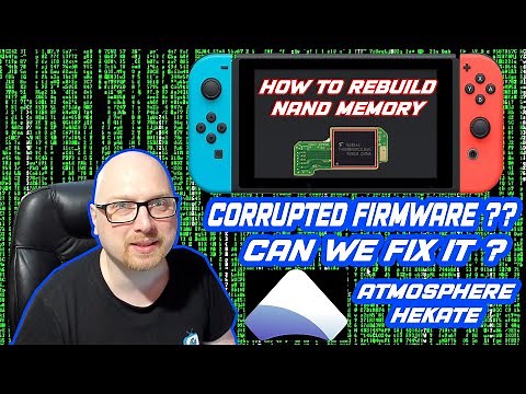 Rebuilding firmware emmc memory Nintendo Switch.