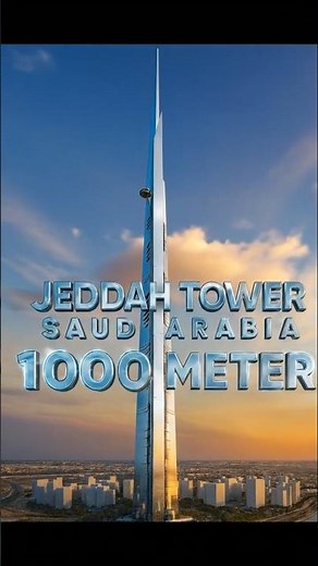 Jeddah Tower 1000m Timelapse – Future Tallest Skyscraper | Fast Construction Simulation