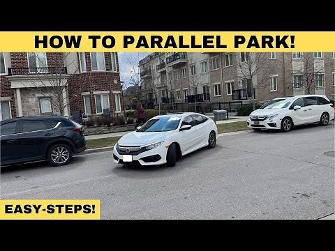 Parallel Parking | How to Parallel Park Perfectly (Step by Step) | Parking tips.