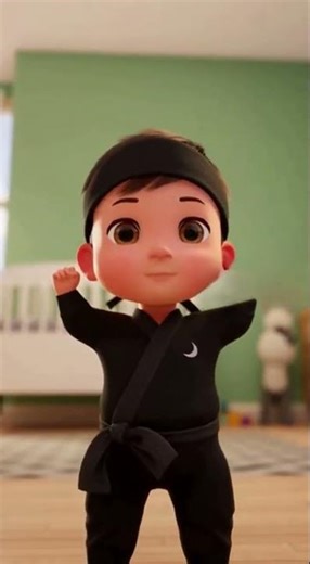 Baby NINJA Escape! 👶🥷 Stealth Mode Activated! Can Anyone Stop This Tiny Master? 😂 #shorts