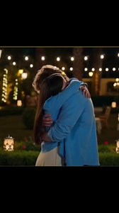 Cute couple hug and kisses short clip