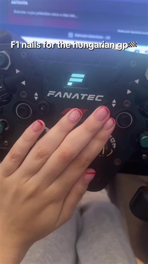 F1 Nails Inspiration for the Hungarian GP