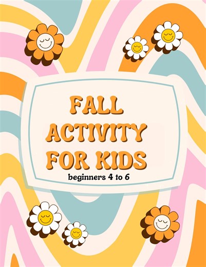 Fall Activity for Kids| Fun Learning Worksheet| Preschool & Toddler Activity | Printable Puzzles | Ages 4-6 - Etsy