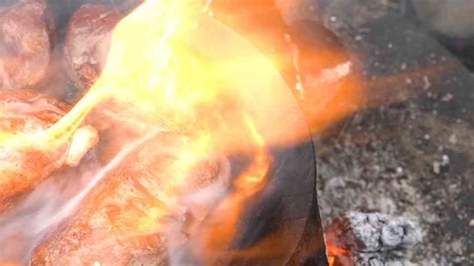 Are they grilling the best duck breast burger ever?