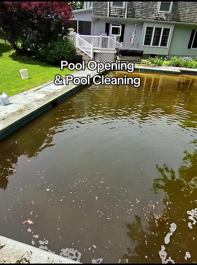 Transformación de piscina: de naranja a azul