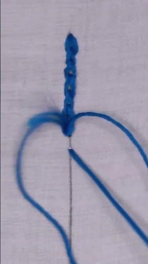 How to stitch Basic stitches | Chain stitch Tutorial | Hand Embroidery I CAN DO IT