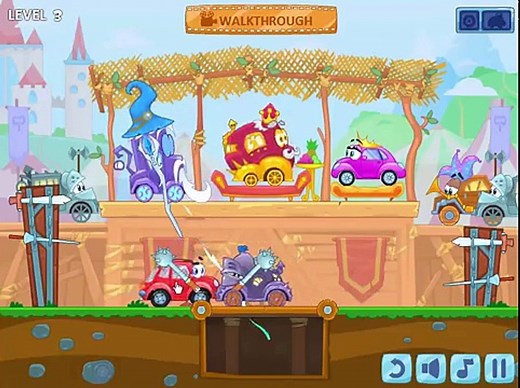Wheely 6: Fairytale Walkthrough All Level 1-14