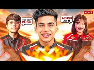 🔴[Live] New Squad With Sooneeta😁Phone Top 1 Live👽 - Free Fire Live !!