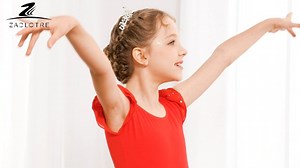 Watch Shiny Red Chirstmas Balle dance dress on Amazon Live