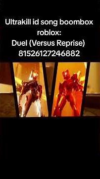 Ultrakill id song boombox roblox #роблокс #boombox #roblox #song #music #ultrakill #v1