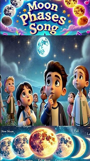 Kids Can’t Stop Singing This Moon Phases Song! Learn the Lunar Cycle in the Most Fun Way