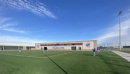 Cubs' spring-training camp looks different this year — literally