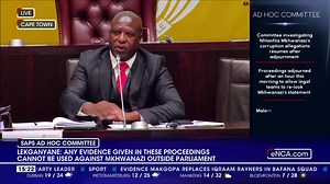 301K views · 6K reactions | [ON AIR] Parliament's Ad Hoc Committee probing police corruption has resumed. KZN Police Commissioner Nhlanhla Mkhwanazi is the first witness. | eNCAnews | Facebook