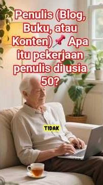 Writer (Blog, Book, or Content)📌 What is a writer's job at 50? #channel7chiramo