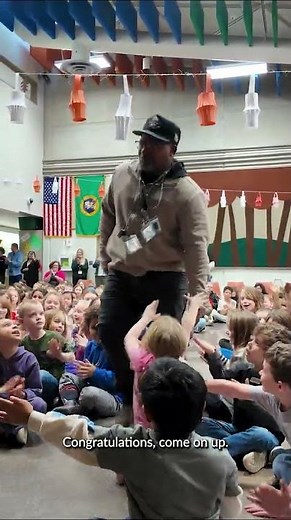 SPS Exceptional Excellence Award for December: Cooper Elementary Crossing Guard Markus Rinde