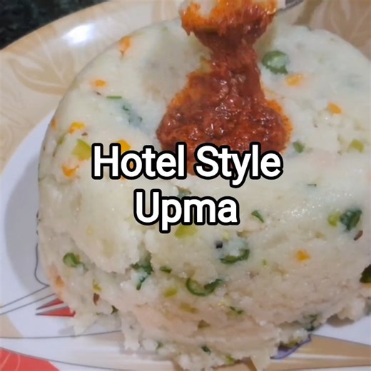 😋Hotel Style Upma