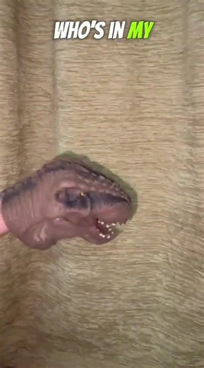 Dino puppet #dinosaur #handpuppet #funny