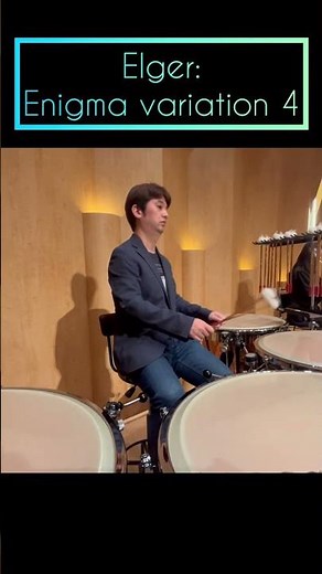 Elger: Enigma variation 4 Timpani