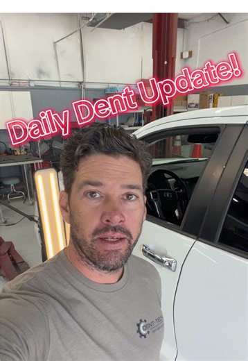 Daily Dent Update! 1/7/26 Tundra Dents! #pdr #paintlessdentrepair #pdrtraining #clearwater #collisionrepair