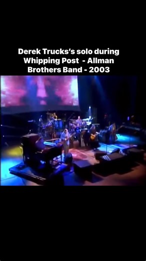 Derek Trucks’s solo during Whipping Post - Allman Brothers Band - 2003 - The Beacon Theater - Video Produced and Directed by Michael Drumm for Sanctuary Music Group And The Brothers….. | Tommy Bolin Archives