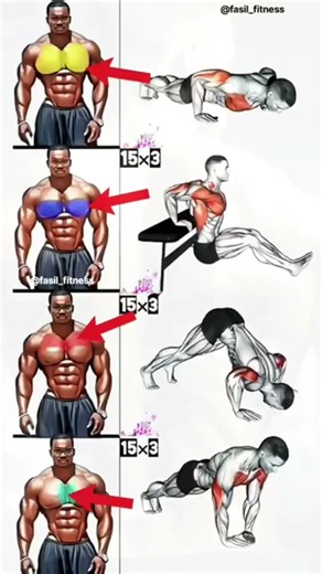 Chest Workout at Home 💥 Build a Bigger Chest Fast!