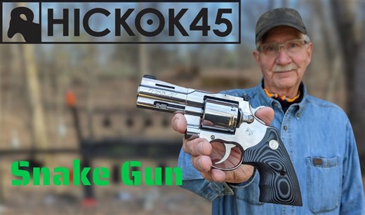 【hickok45】柯尔特蟒蛇战术精英.357马格南转轮手枪 1080p
