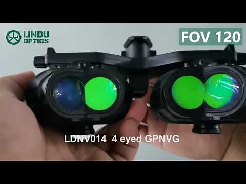 Lindu night vision 4 tubes GPNVG 18 upgrade above l3 eotech ground panoramic night vision goggles