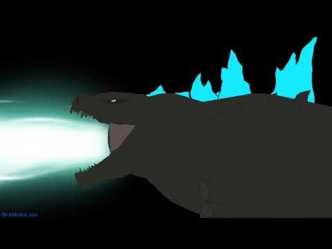 Godzilla 2014 animation (stick nodes)