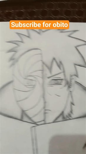 how to draw obito #uchiha #sound