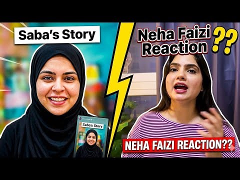 Neha faizi reaction || Reddit par lagi phr post #nehafaizivlogs