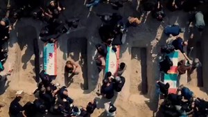 RT @FurkanGozukara: Burial of 165 childrenCNN and Fox News will never show you this :