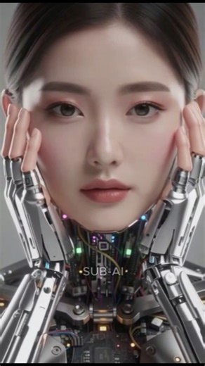 reveal the robot's facial structure #humanoidrobot #robot #robotics #irc #ai