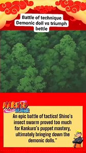 🪲Shino vs. Kankuro: A tactical clash where insects triumphed over puppets #shino #kankurou #fypreels #anime | Boby Darmendra
