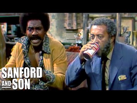 Grady And Fred Watch The Fight Together | Sanford and Son